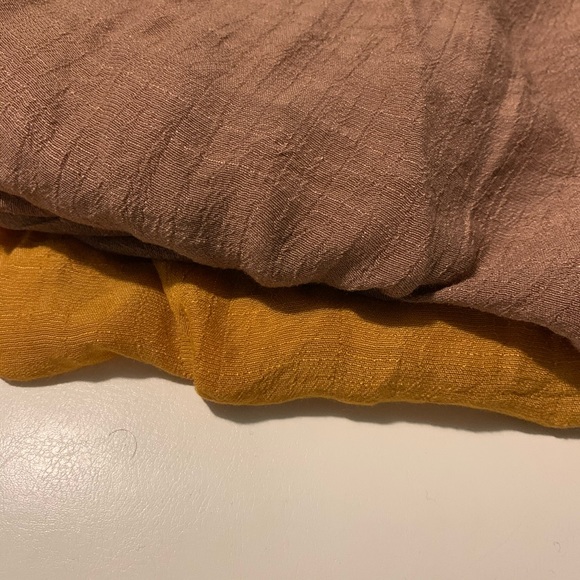 Oversized Faux wrap top NWOT - Picture 2 of 3